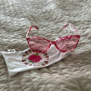 Rainbow OPTX Ellipse Rose Mood Boosting Sunglasses Translucent Lens